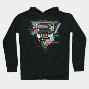 Ghettoblaster retro graffiti Hoodie